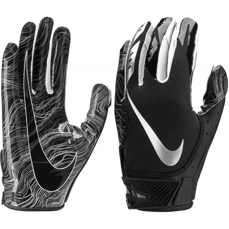 Gants de football americain Nike vapor Jet 5.0 pour receveur Noir