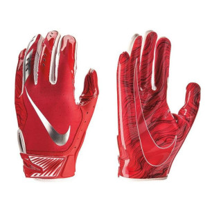 Gants de football américain Nike vapor Jet 5.0 pour receveur Rouge
