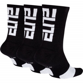 calcetin Nike Elite Crew 3 Pack negro