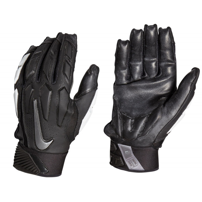 Nike D-Tack 6.0 Black for Linemen guantes de futbol