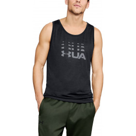 camisetas Under Armour tech graphic negro para hombre