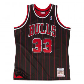 Maillot NBA swingman Scottie Pippen Chicago Bulls 1995-96 Hardwood Classics Mitchell & ness noir