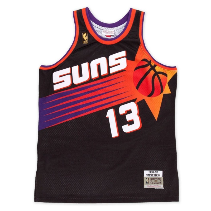Camiseta NBA Steve Nash Phoenix Suns 1996-97 Mitchell & ness Hardwood Classics negro