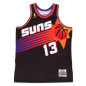 Maillot NBA Steve Nash Phoenix Suns 1996-97 Mitchell & ness Hardwood Classics Noir Maillot NBA Steve Nash Phoenix Suns 1996-97 Mitchell & ness Hardwood Classics Noir