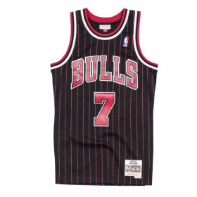 Camiseta NBA Tony Kukoc Chicago Bulls 1995-96 Mitchell & ness Hardwood Classics negro