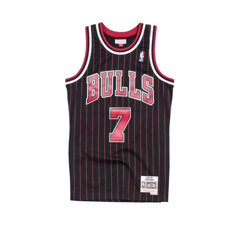 Mitchell & ness Hardwood Classic NBA Swingman jersey Tony Kukoc Chicago Bulls 1995-96 black