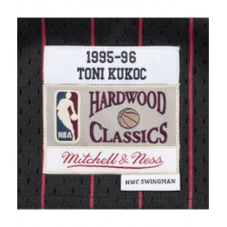 BA81MB-CBU-K-JI2_Maillot NBA Tony Kukoc Chicago Bulls 1995-96 Mitchell & ness Hardwood Classics swingman Noir