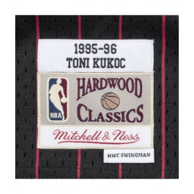 Mitchell & ness NBA swingman Hardwood Classics Jersey Tony Kukoc Chicago Bulls 1995-96 negro