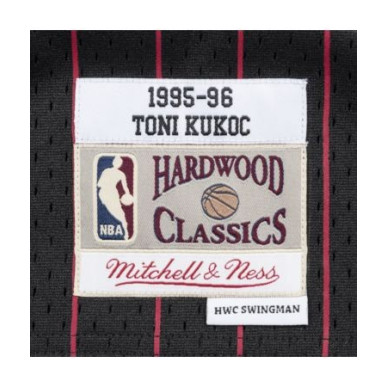 Mitchell & ness Hardwood Classic NBA Swingman jersey Tony Kukoc Chicago Bulls 1995-96 black