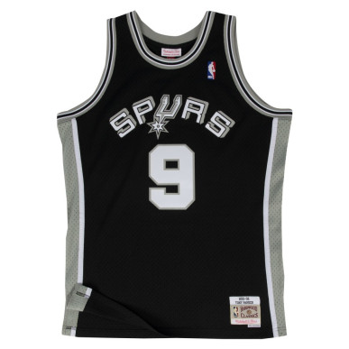 Mitchell & ness Hardwood Classic NBA Swingman jersey Tony Parker San Antonio SPURS 2001-02 black
