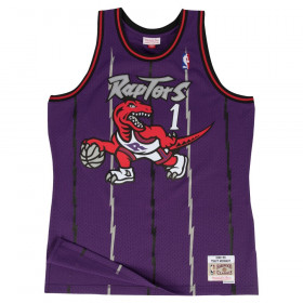 Maillot NBA Tracy Mcgrady Toronto Raptors 1998-99 Mitchell & ness Hardwood Classic Violet