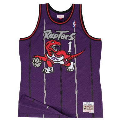 Mitchell & ness Hardwood Classic Swingman jersey NBA Tracy Mcdgrady Toronto Raptors 1998-99 Purple
