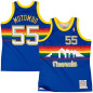 Maillot NBA Dikembe Mutombo Denver Nuggets 1991-92 Mitchell & ness Hardwood Classic Swingman Bleu Maillot NBA Dikembe Mutombo Denver Nuggets 1991-92 Mitchell & ness Hardwood Classic Swingman Bleu