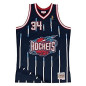 Mitchell & ness Hardwood Classic NBA Jersey Hakeem Olajuwon Houston Rockets 1996-97 navy Mitchell & ness Hardwood Classic NBA Jersey Hakeem Olajuwon Houston Rockets 1996-97 navy