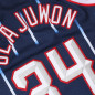 Maillot NBA Hakeem Olajuwon Houston Rockets 1996-97 Mitchell & ness Hardwood Classic Bleu Marine Maillot NBA Hakeem Olajuwon Houston Rockets 1996-97 Mitchell & ness Hardwood Classic Bleu Marine