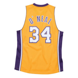 Mitchell & ness NBA swingman Jersey Shaquille O'Neal Los Angeles Lakers Hardwood Classics amarillo