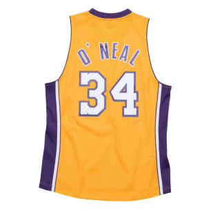 Mitchell & ness NBA swingman Hardwood Classic Jersey Shaquille O'Neal Los Angeles Lakers 1999-00 Yellow