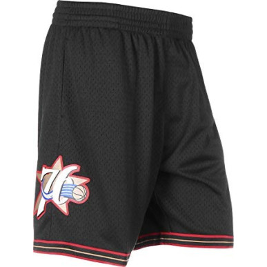 Short NBA Mitchell & Ness Swingman Philadelphia 76ers 1997-98 negro