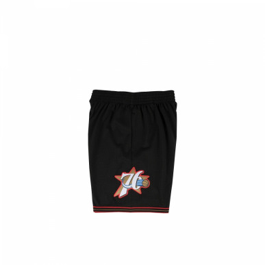 Men's Mitchell & Ness Swingman Short NBA Philadelphia 76ers 1997-98 black