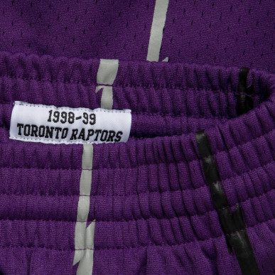 MN-NBA-540B-TORRAP_Short NBA Toronto Raptors 1998-99 Mitchell & Ness Swingman Violet pour Homme