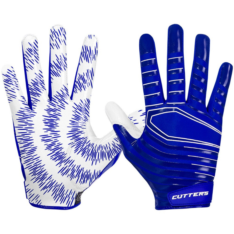 guantes de Futbol Cutters S252 Rev 3.0 azul