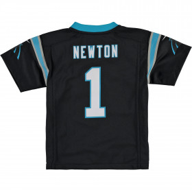 EZ1B3N1P9NEWTON_Maillot NFL Cam Newton Norh Carolina Nike Game Team pour enfant Noir