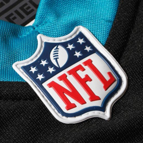 camiseta NFL Nike Game Team Cam Newton Norh Carolina negro para bambino