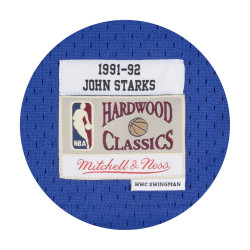 MN-NBA-353J-FGYJSA-NYKNIC-ROY_Maillot NBA John Starks New York Knicks 1991-92 Mitchell & ness Hardwood Classics swingman bleu