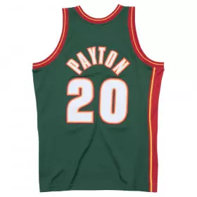 Mitchell & ness Hardwood Classic Swingman NBA Gary Payton Seattle Supersonics 1995-96 verde