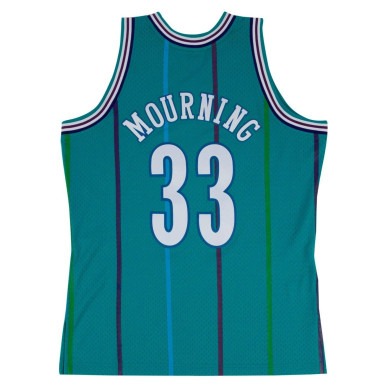 Mitchell & ness Hardwood Classic swingman NBA jersey Alonzo Morning Charlotte Hornets 1992-93 Blue