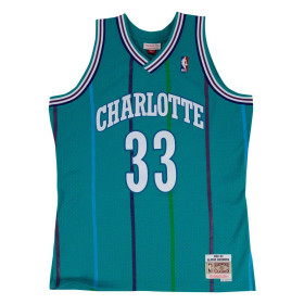 Mitchell & ness Hardwood Classic swingman NBA jersey Alonzo Morning Charlotte Hornets 1992-93 azul