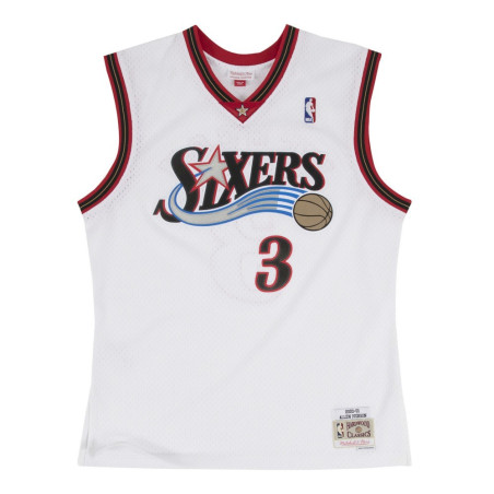 Mitchell & ness NBA Hardwood Classic swingman jersey Allen Iverson Philadelphie Sixers 2000-01 white