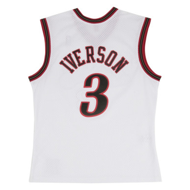 Mitchell & ness NBA Hardwood Classic swingman jersey Allen Iverson Philadelphie Sixers 2000-01 white