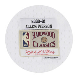 Mitchell & ness NBA Hardwood Classic swingman jersey Allen Iverson Philadelphie Sixers 2000-01 blanco