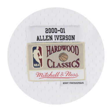 Mitchell & ness NBA Hardwood Classic swingman jersey Allen Iverson Philadelphie Sixers 2000-01 white