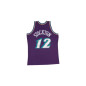 Maillot NBA John Stockton Utah Jazz 1996-97 Mitchell & ness Hardwood Classic swingman Bleu Maillot NBA John Stockton Utah Jazz 1996-97 Mitchell & ness Hardwood Classic swingman Bleu
