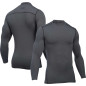 Men's Under Armour Coldgear Mock compression Longsleeve grey