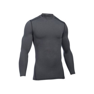 Men's Under Armour Coldgear Mock compression Longsleeve grey