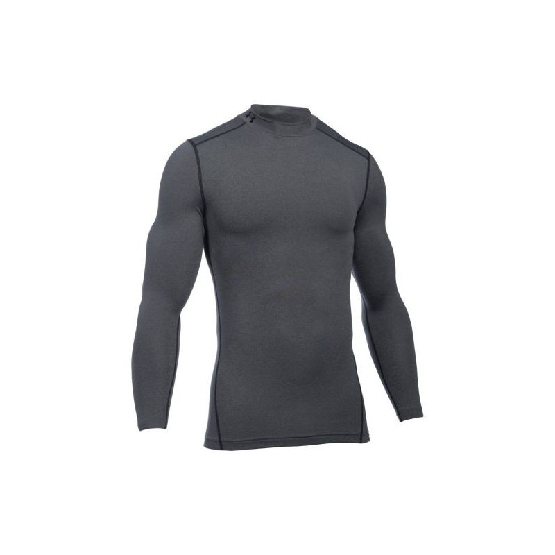 Men's Under Armour Coldgear Mock compression Longsleeve grey