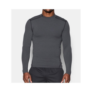 Men's Under Armour Coldgear Mock compression Longsleeve grey