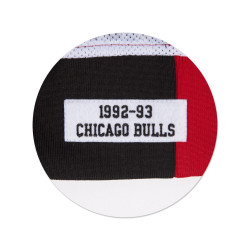 MN-NBA-6056-CHIBU-RED_Warm up NBA Chicago Bulls 1992-93 Mitchell & Ness Authentic Jacket Rouge pour Homme