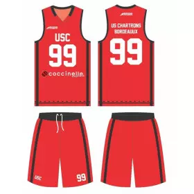 Camisata y short Sportland American Pro Game Basketball sublimate