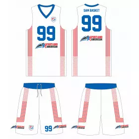 maillot et short de Basket-ball Personnalisés Sportland Pro Game