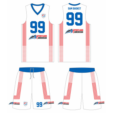 maillot et short de Basket-ball Personnalisés Sportland Pro Game