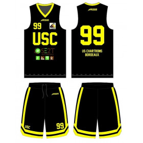 Camisata y short Sportland American Pro Game Basketball sublimate