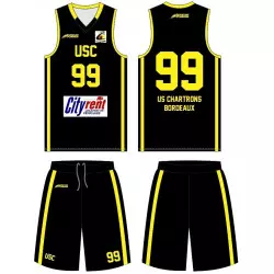 Camisata y short Sportland American Pro Game Basketball sublimate