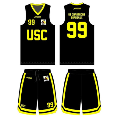 Sportland American Pro Game Basketball jersey & short sublimated