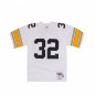 Maillot NFL Franco Harris Pittsburgh Steelers 1976 Mitchell & Ness Legacy Retro Blanc pour Homme Maillot NFL Franco Harris Pittsburgh Steelers 1976 Mitchell & Ness Legacy Retro Blanc pour Homme