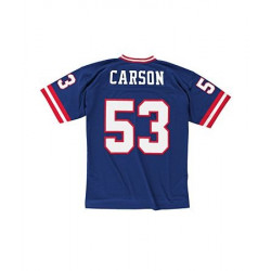 camiseta NFL Mitchell & Ness Legacy Harry Carson New York Giants 1986 azul para hombre