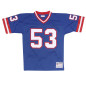 Maillot NFL Harry Carson New York Giants 1986 Mitchell & Ness Legacy Retro Bleu pour Homme